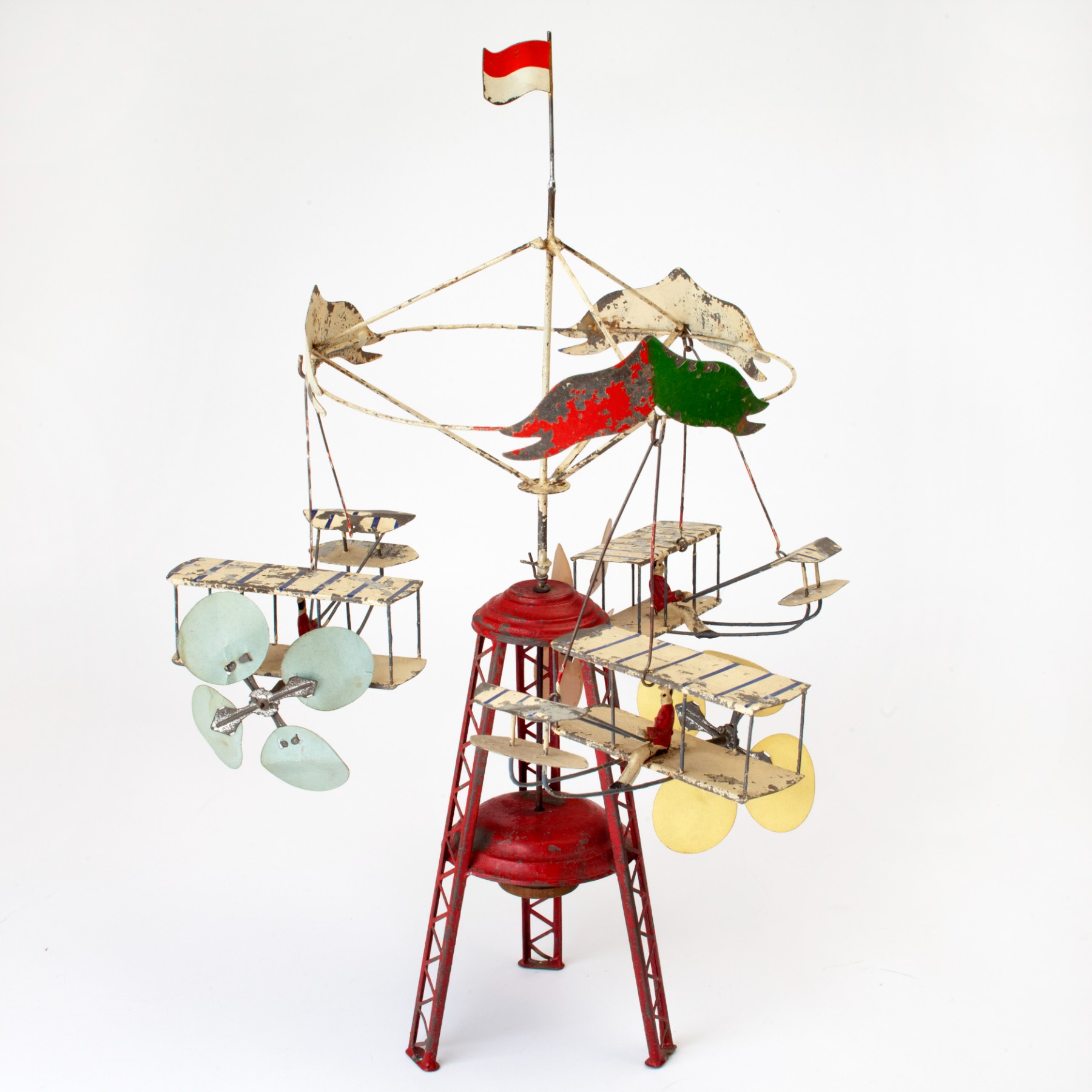 Carrousel à trois avions