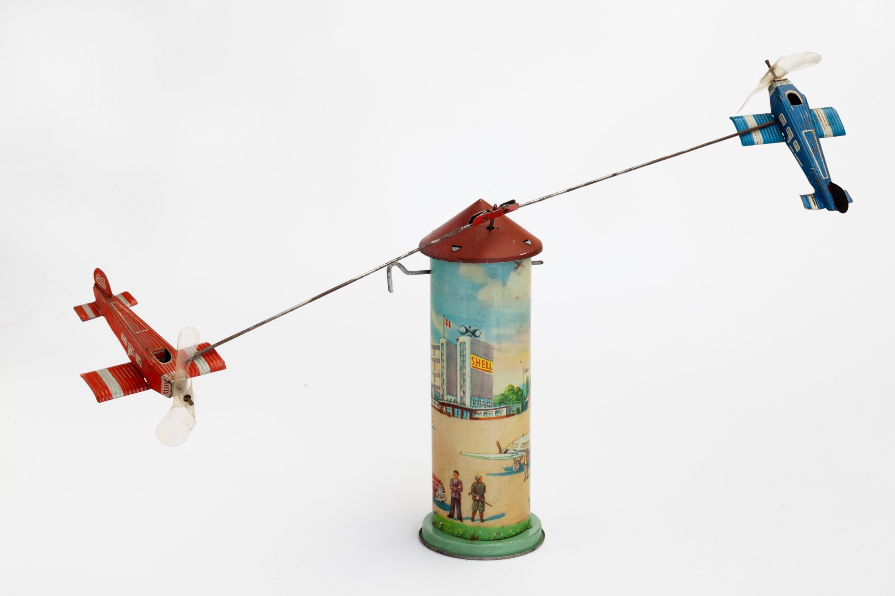 Manège à deux avions