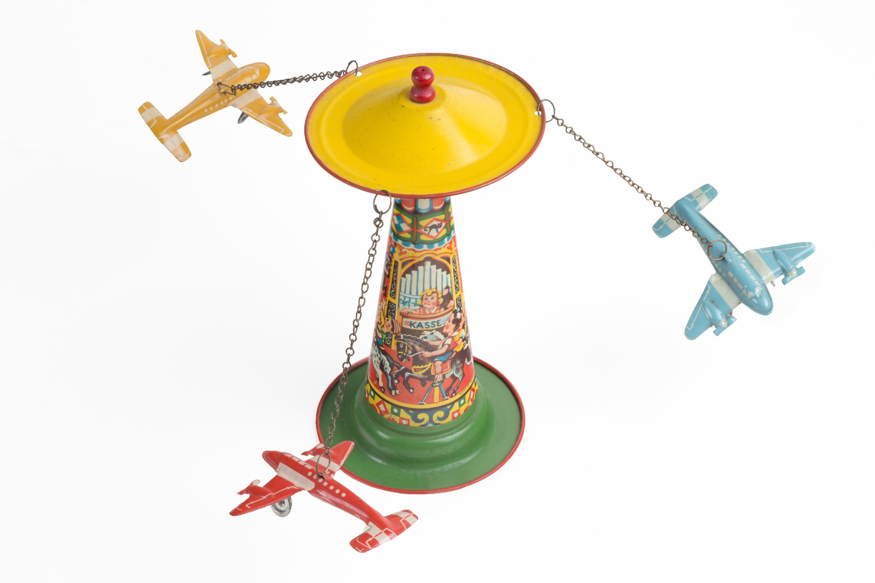 Carrousel à trois avions