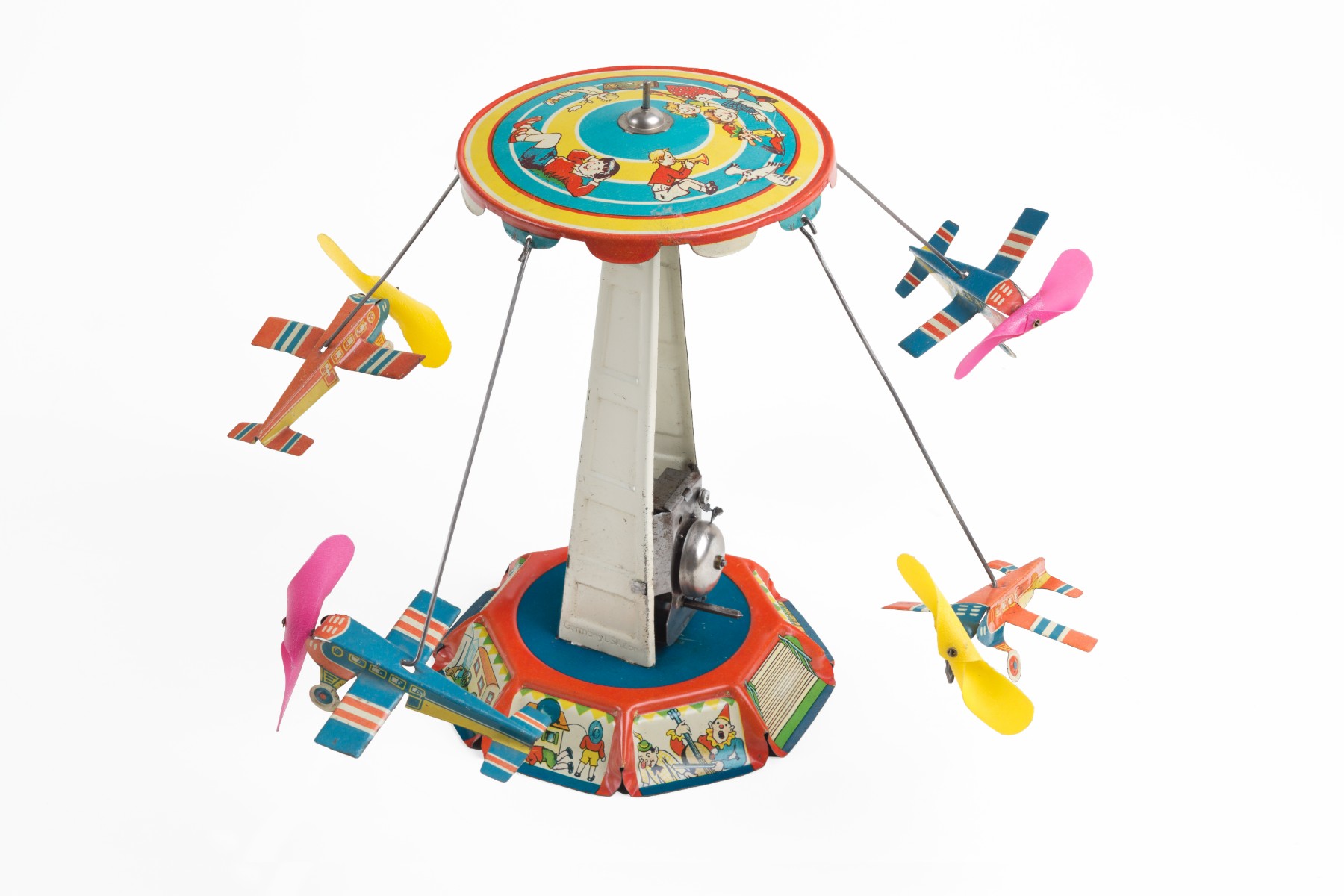 Carrousel à quatre avions