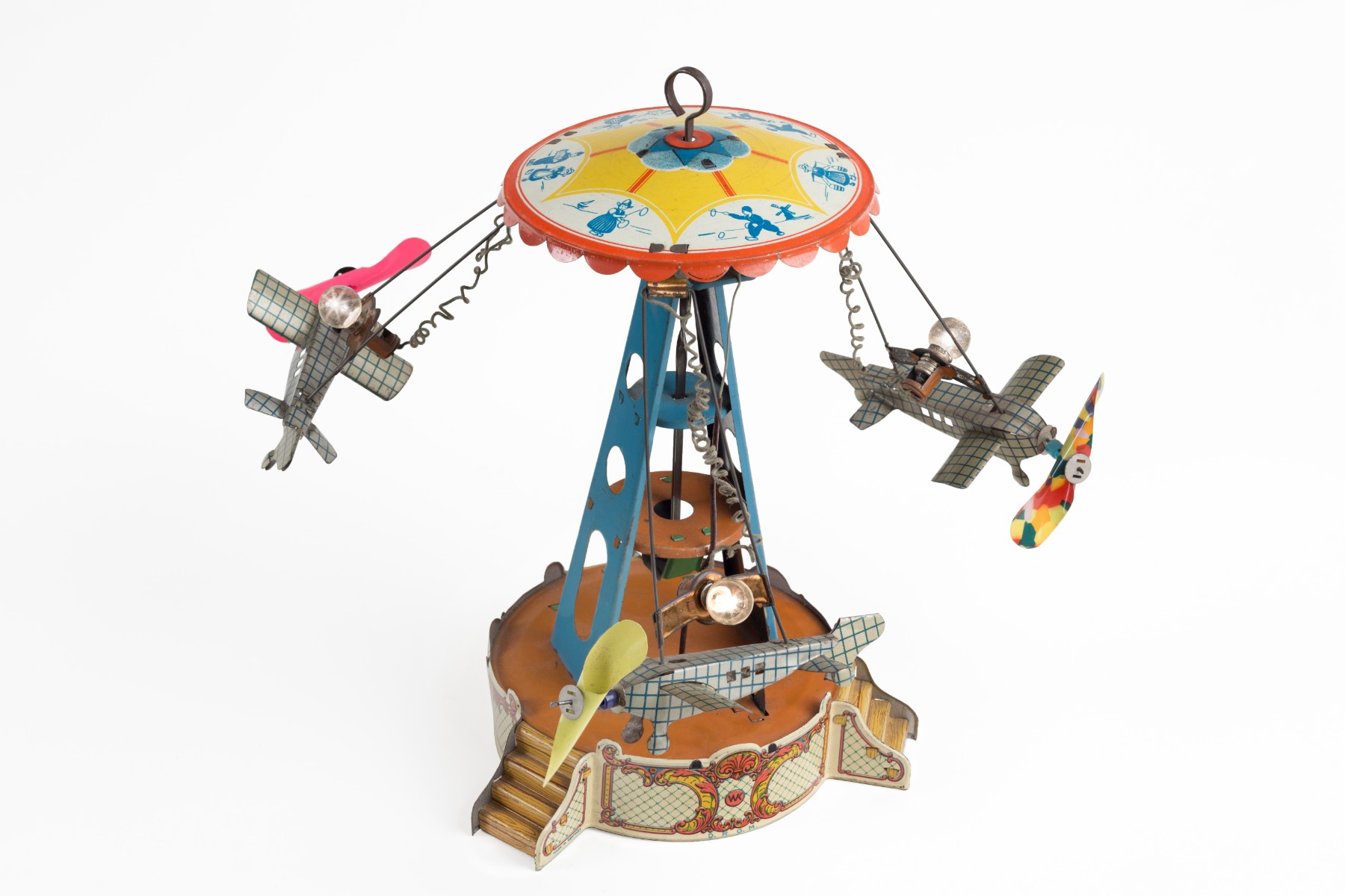 Carrousel à trois avions