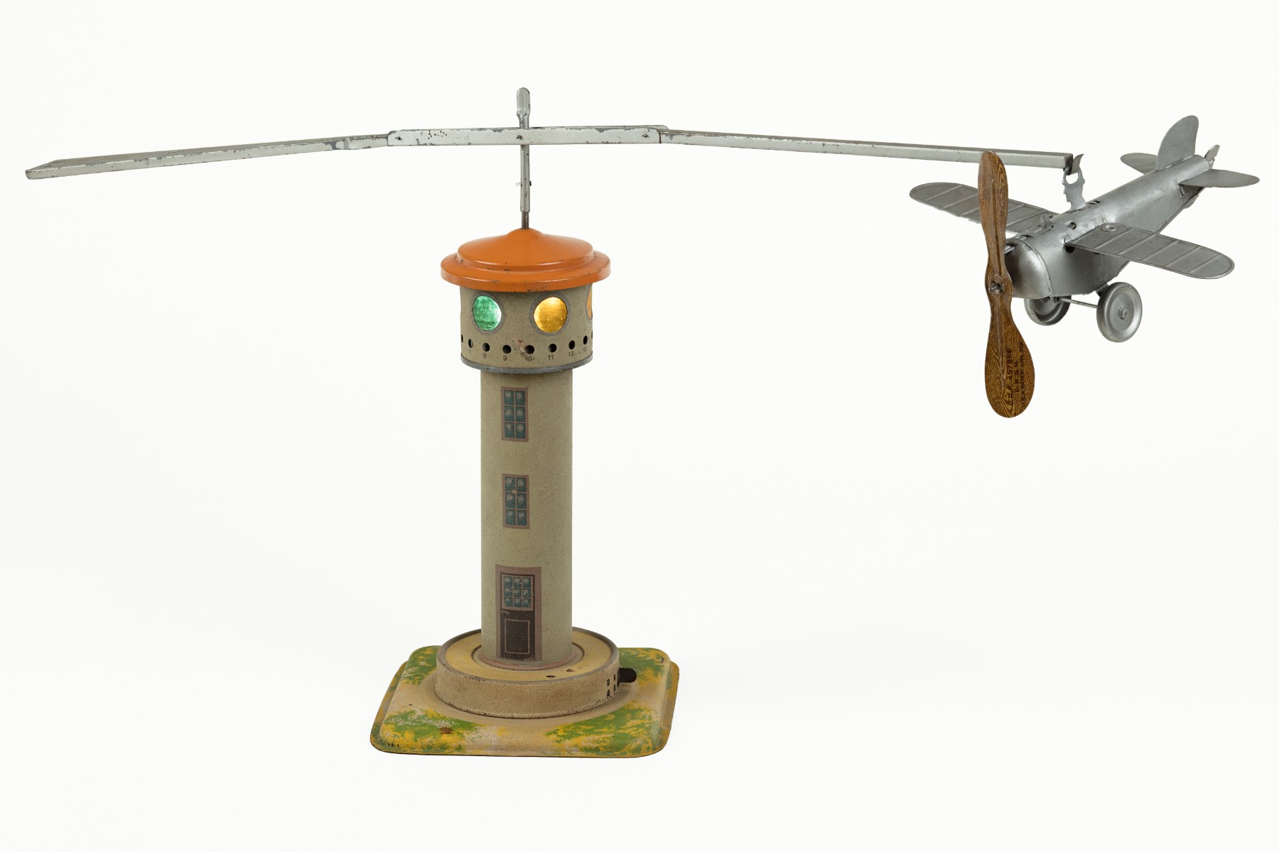 Lighthouse and one plane