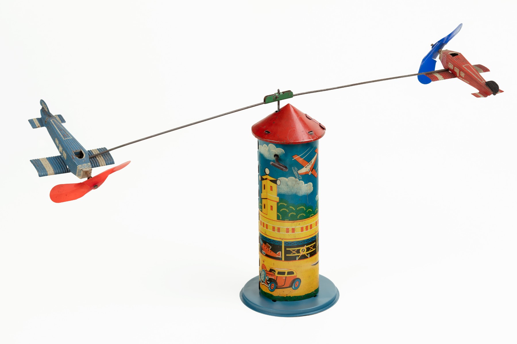 Manège à deux avions