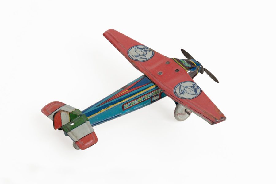 Avion aux pélicans