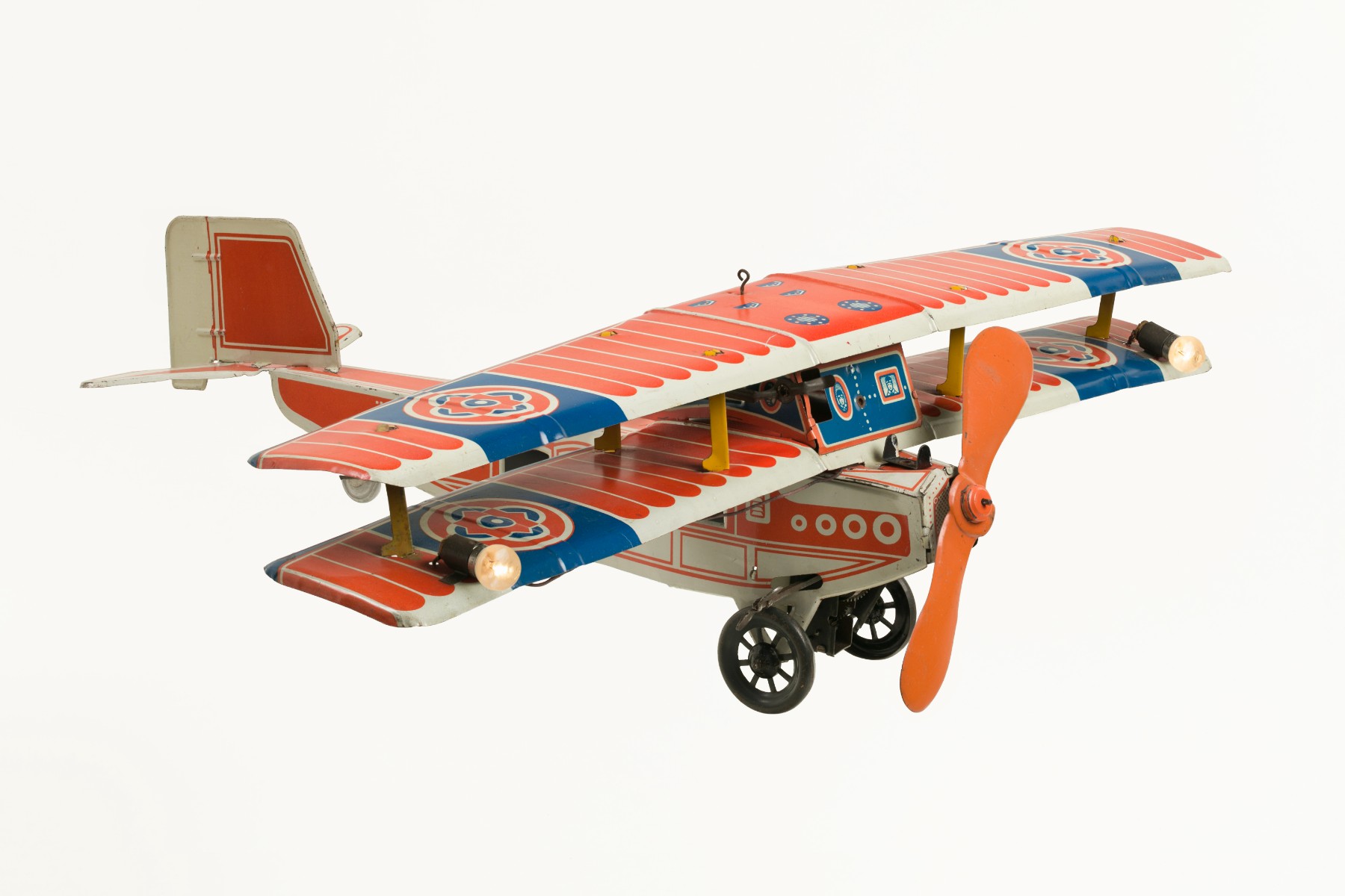 Avion aux cocardes quadrilobées