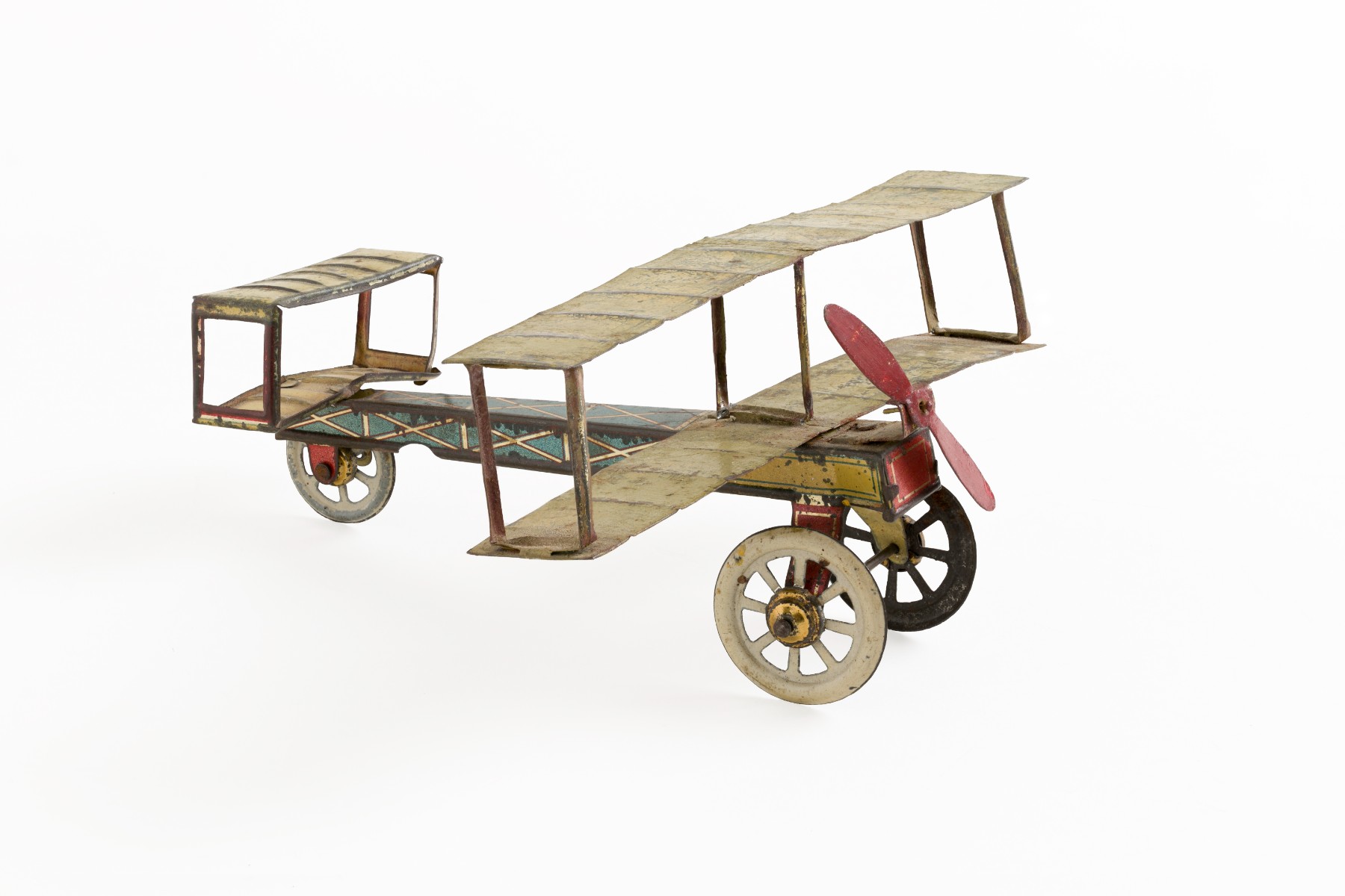 Biplan penny toy