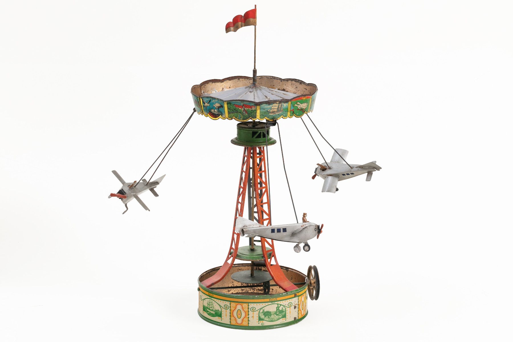 Carrousel à trois avions