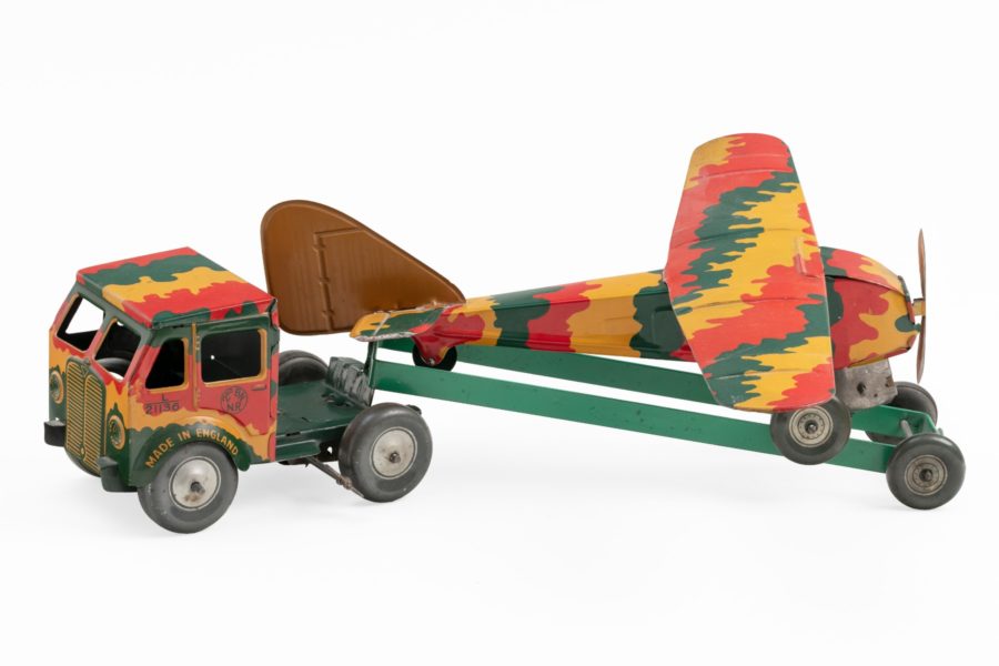 Chasseur sur camion militaire