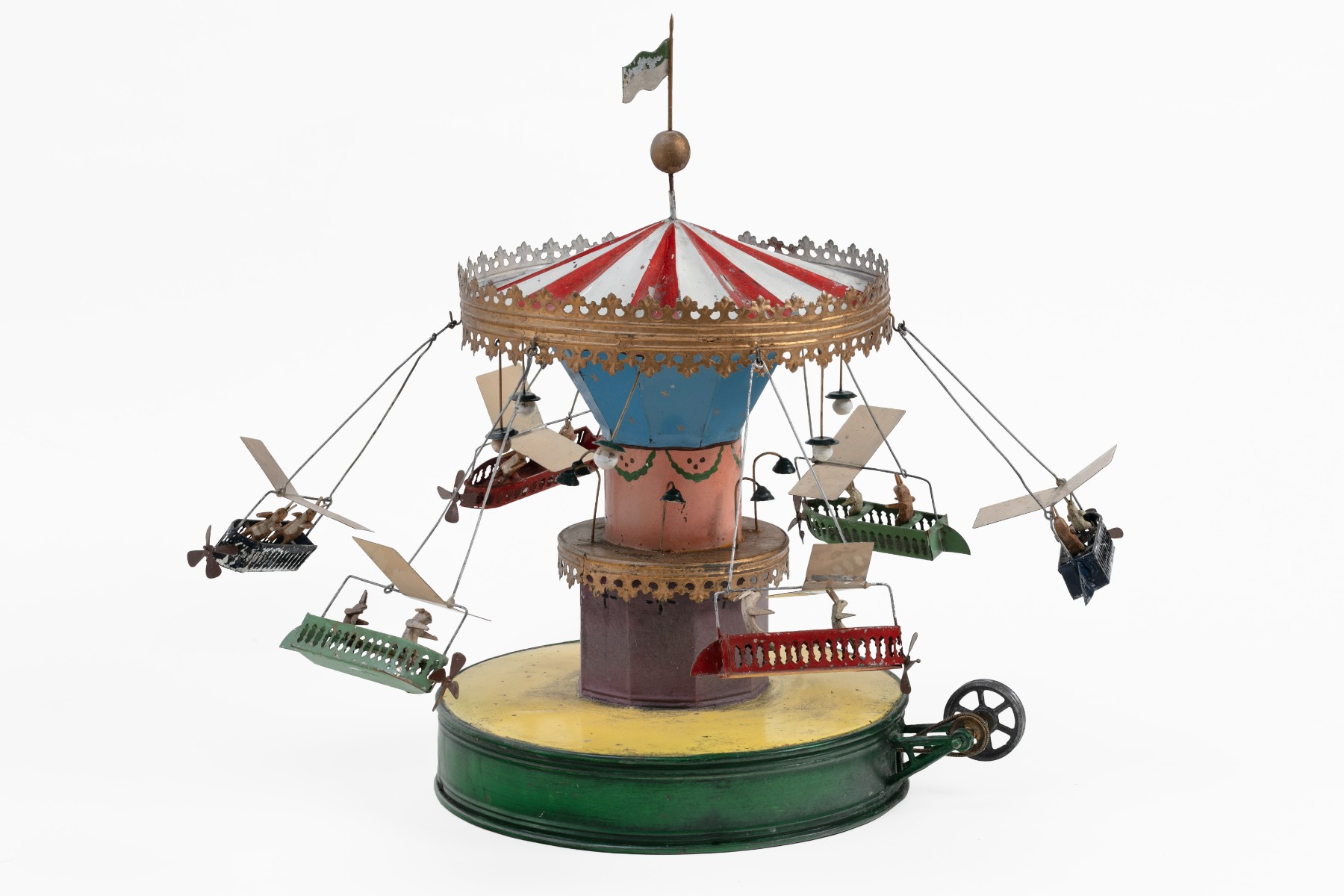 Carrousel aux lapins en nacelles aériennes