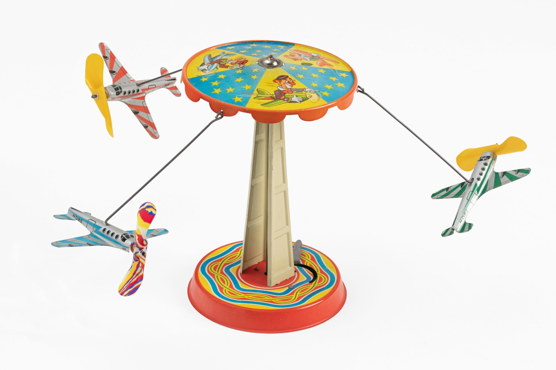 Carrousel à trois avions