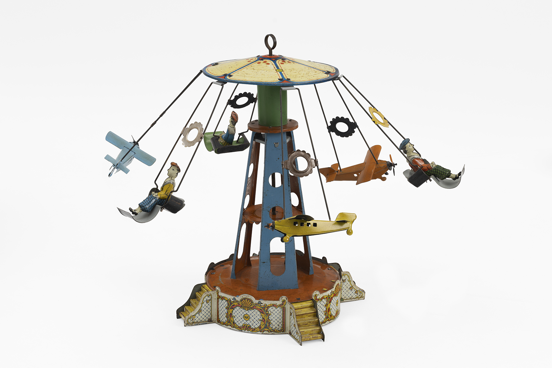 Carrousel, avions et enfants