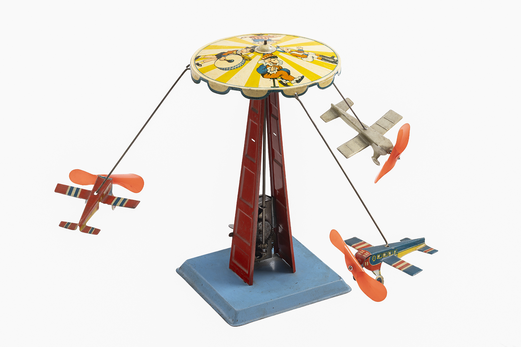 Carrousel à trois avions
