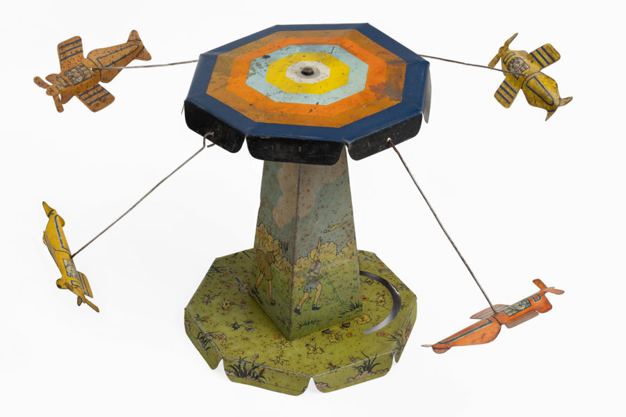 Giostra a tre aeroplani