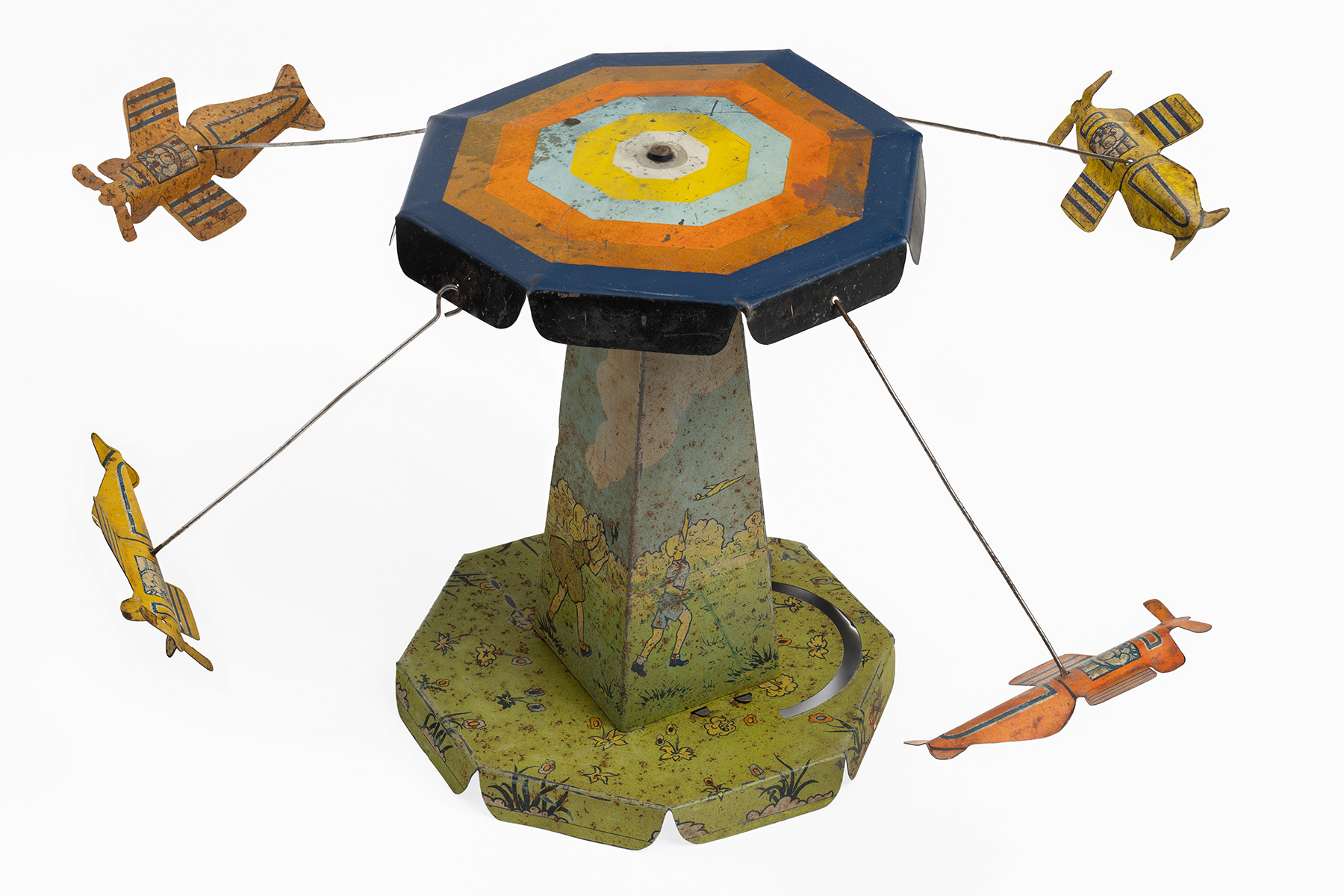 Giostra a tre aeroplani