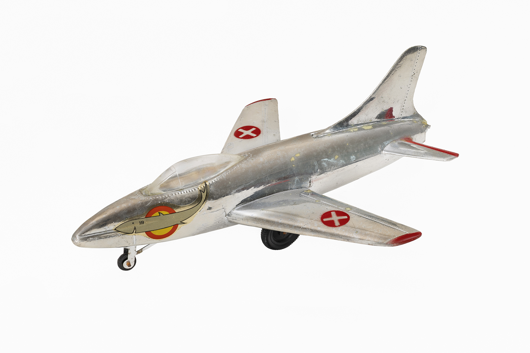 Cazador con escudos españoles