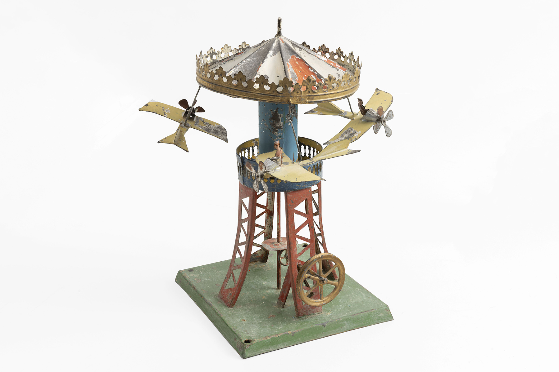 Carrousel à trois avions